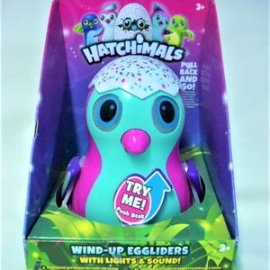 Hatchimals Wind-Up Eggliders with Lights & Sound.